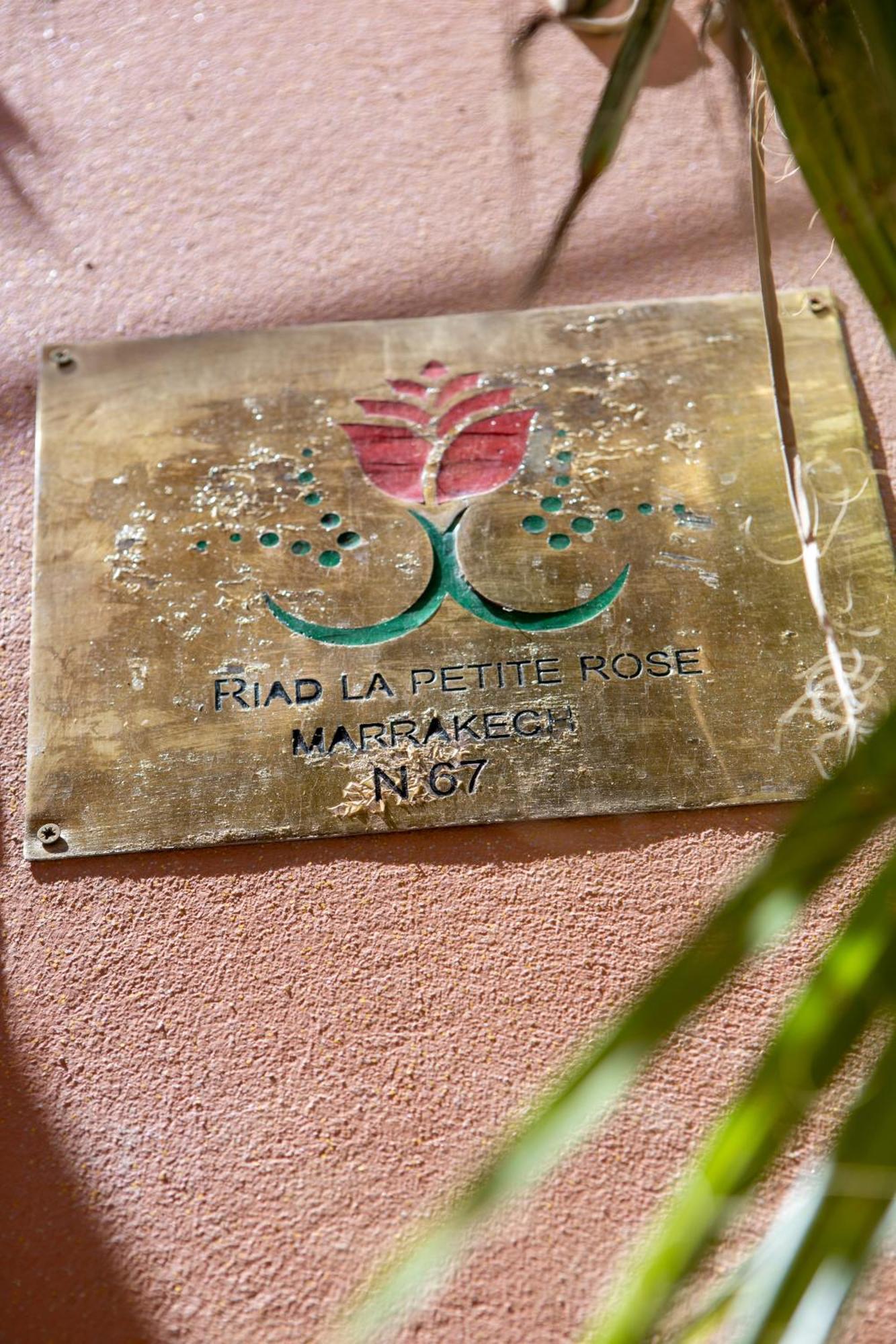 Riad Petite Rose Marrakesh Exteriör bild